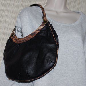 Mino bossi Firenze Black Brown Leather Bag